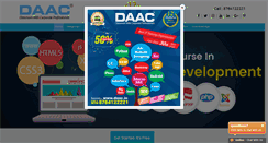 Desktop Screenshot of daac.in